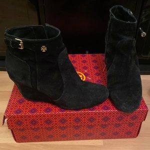 Tory Burch Wedge Booties